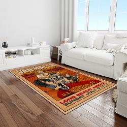 eddie van halen singer rectangle area rug for living room home room decor gift for friends and family light room evh3
