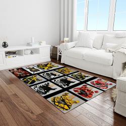 eddie van halen singer rectangle area rug for living room home room decor gift for friends and family light room evh34