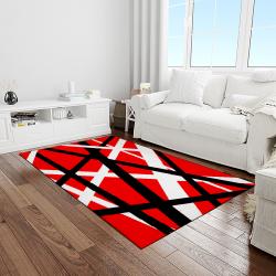 eddie van halen singer rectangle area rug for living room home room decor gift for friends and family light room evh39