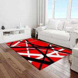 eddie van halen singer rectangle area rug for living room home room decor gift for friends and family light room evh40