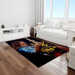 eddie van halen singer rectangle area rug for living room home room decor gift for friends and family light room evh44