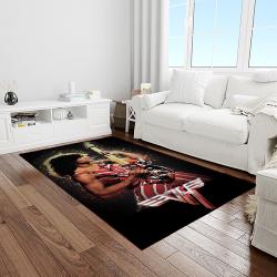 eddie van halen singer rectangle area rug for living room home room decor gift for friends and family light room evh46