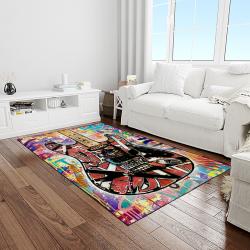eddie van halen singer rectangle area rug for living room home room decor gift for friends and family light room evh7