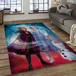 elsa disney cartoon carpet rectangle area rug for living room home room decor gift for friends dark room ela12