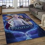 elsa disney cartoon carpet rectangle area rug for living room home room decor gift for friends dark room ela16