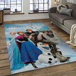 elsa disney cartoon carpet rectangle area rug for living room home room decor gift for friends dark room ela19