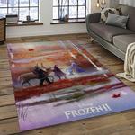elsa disney cartoon carpet rectangle area rug for living room home room decor gift for friends dark room ela3