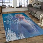 elsa disney cartoon carpet rectangle area rug for living room home room decor gift for friends dark room ela32