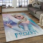 elsa disney cartoon carpet rectangle area rug for living room home room decor gift for friends dark room ela34