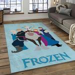 elsa disney cartoon carpet rectangle area rug for living room home room decor gift for friends dark room ela6