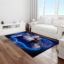 elsa disney cartoon carpet rectangle area rug for living room home room decor gift for friends light room ela10