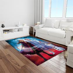 elsa disney cartoon carpet rectangle area rug for living room home room decor gift for friends light room ela12