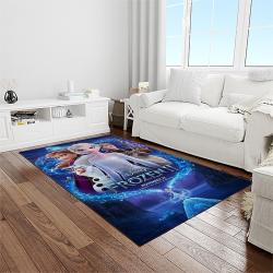 elsa disney cartoon carpet rectangle area rug for living room home room decor gift for friends light room ela14