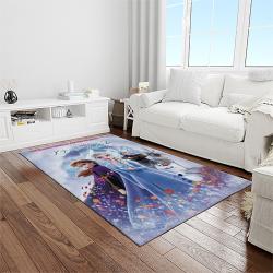 elsa disney cartoon carpet rectangle area rug for living room home room decor gift for friends light room ela15