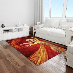 elsa disney cartoon carpet rectangle area rug for living room home room decor gift for friends light room ela17