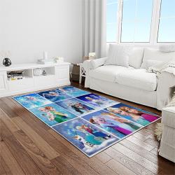 elsa disney cartoon carpet rectangle area rug for living room home room decor gift for friends light room ela22