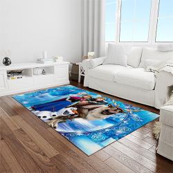 elsa disney cartoon carpet rectangle area rug for living room home room decor gift for friends light room ela24