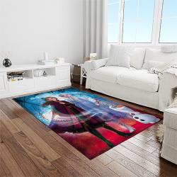 elsa disney cartoon carpet rectangle area rug for living room home room decor gift for friends light room ela28
