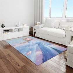 elsa disney cartoon carpet rectangle area rug for living room home room decor gift for friends light room ela29