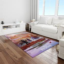 elsa disney cartoon carpet rectangle area rug for living room home room decor gift for friends light room ela3