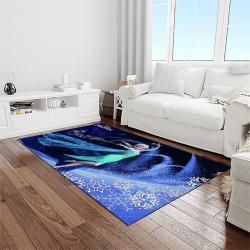 elsa disney cartoon carpet rectangle area rug for living room home room decor gift for friends light room ela30