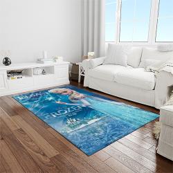 elsa disney cartoon carpet rectangle area rug for living room home room decor gift for friends light room ela31