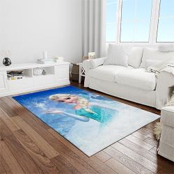 elsa disney cartoon carpet rectangle area rug for living room home room decor gift for friends light room ela33