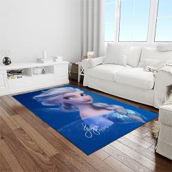 elsa disney cartoon carpet rectangle area rug for living room home room decor gift for friends light room ela35