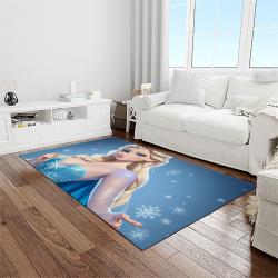 elsa disney cartoon carpet rectangle area rug for living room home room decor gift for friends light room ela41