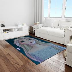 elsa disney cartoon carpet rectangle area rug for living room home room decor gift for friends light room ela42