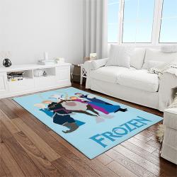 elsa disney cartoon carpet rectangle area rug for living room home room decor gift for friends light room ela6