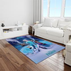 elsa disney cartoon carpet rectangle area rug for living room home room decor gift for friends light room ela7