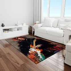 eric clapton guitarist rectangle area rug for living room home room decor gift for friends and family light room ecp11