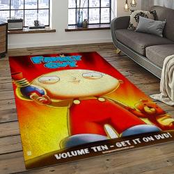 Family Guy Cartoon Carpet Rectangle Area Rug For Living Room Home Room Decor Gift For Friends FMG15