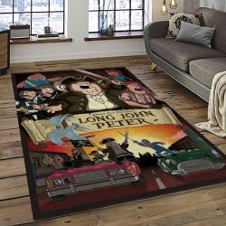 Family Guy Cartoon Carpet Rectangle Area Rug For Living Room Home Room Decor Gift For Friends FMG18