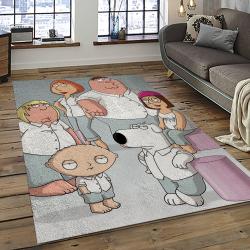 Family Guy Cartoon Carpet Rectangle Area Rug For Living Room Home Room Decor Gift For Friends FMG19