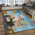 family guy cartoon carpet rectangle area rug for living room home room decor gift for friends dark room fmg2