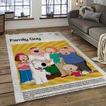 family guy cartoon carpet rectangle area rug for living room home room decor gift for friends dark room fmg20