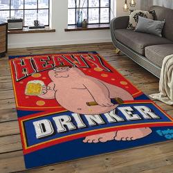 Family Guy Cartoon Carpet Rectangle Area Rug For Living Room Home Room Decor Gift For Friends FMG24