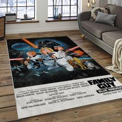 Family Guy Cartoon Carpet Rectangle Area Rug For Living Room Home Room Decor Gift For Friends FMG26