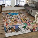 family guy cartoon carpet rectangle area rug for living room home room decor gift for friends dark room fmg37