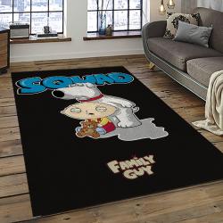 Family Guy Cartoon Carpet Rectangle Area Rug For Living Room Home Room Decor Gift For Friends FMG4
