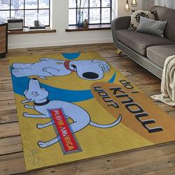 Family Guy Cartoon Carpet Rectangle Area Rug For Living Room Home Room Decor Gift For Friends FMG7