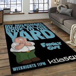 Family Guy Cartoon Carpet Rectangle Area Rug For Living Room Home Room Decor Gift For Friends FMG8