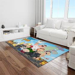 family guy cartoon carpet rectangle area rug for living room home room decor gift for friends light room fmg2