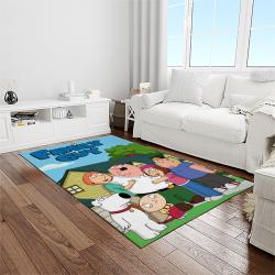 family guy cartoon carpet rectangle area rug for living room home room decor gift for friends light room fmg35