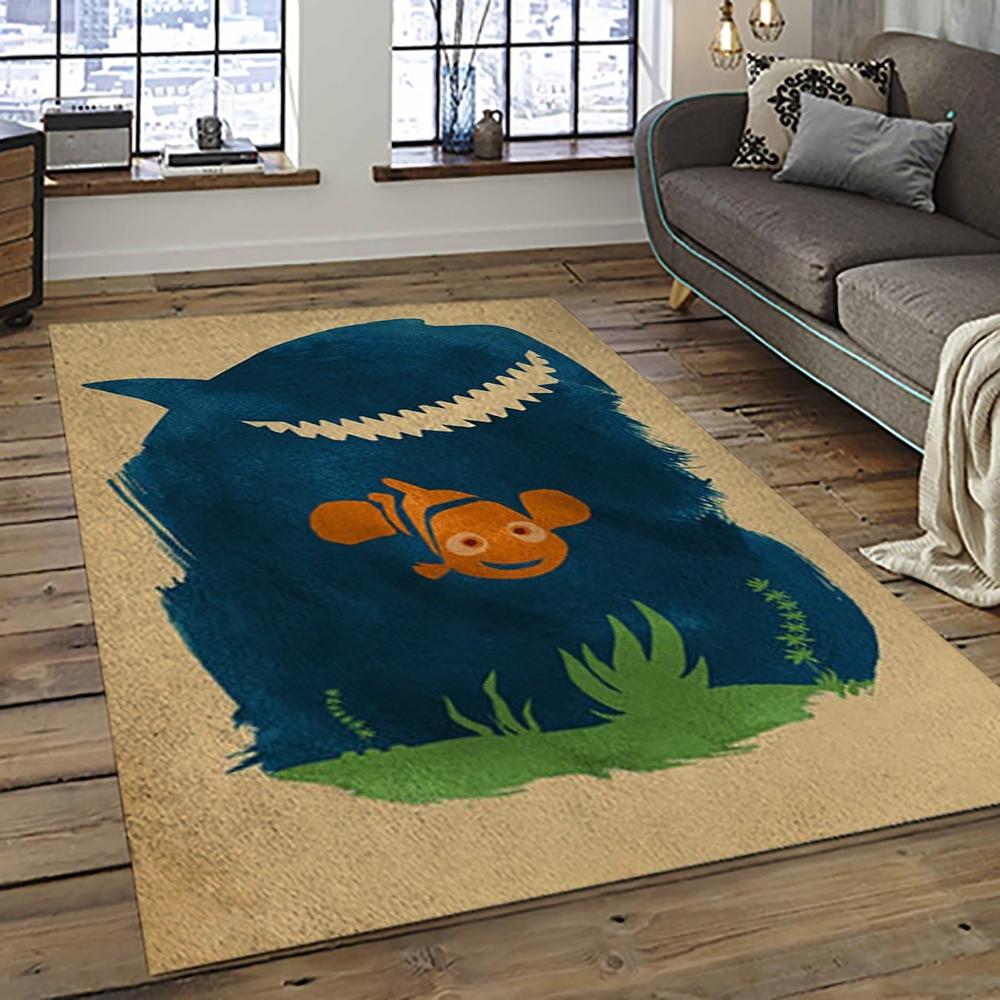Finding Nemo Disney Cartoon Carpet Rectangle Area Rug For Living Room Home Room Decor Gift For Friends FDN14 finding nemo disney cartoon carpet rectangle area rug for living room home room decor gift for friends dark room fdn14