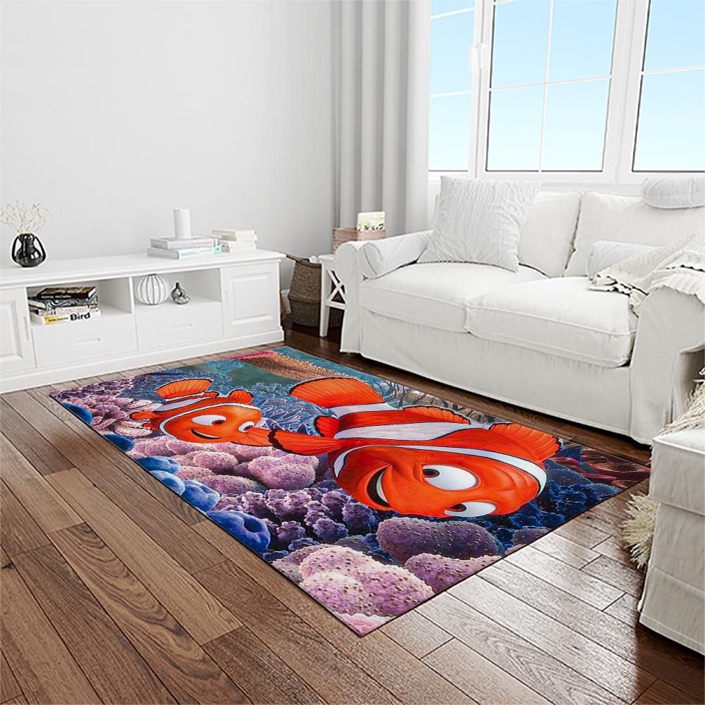 Finding Nemo Disney Cartoon Carpet Rectangle Area Rug For Living Room Home Room Decor Gift For Friends FDN30 1 finding nemo disney cartoon carpet rectangle area rug for living room home room decor gift for friends light room fdn30