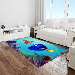 finding nemo disney cartoon carpet rectangle area rug for living room home room decor gift for friends light room fdn34