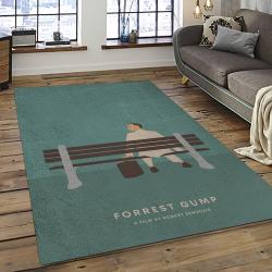 Forest Gump Movie Carpet Rectangle Area Rug For Living Room Home Room Decor Gift For Friends FG19